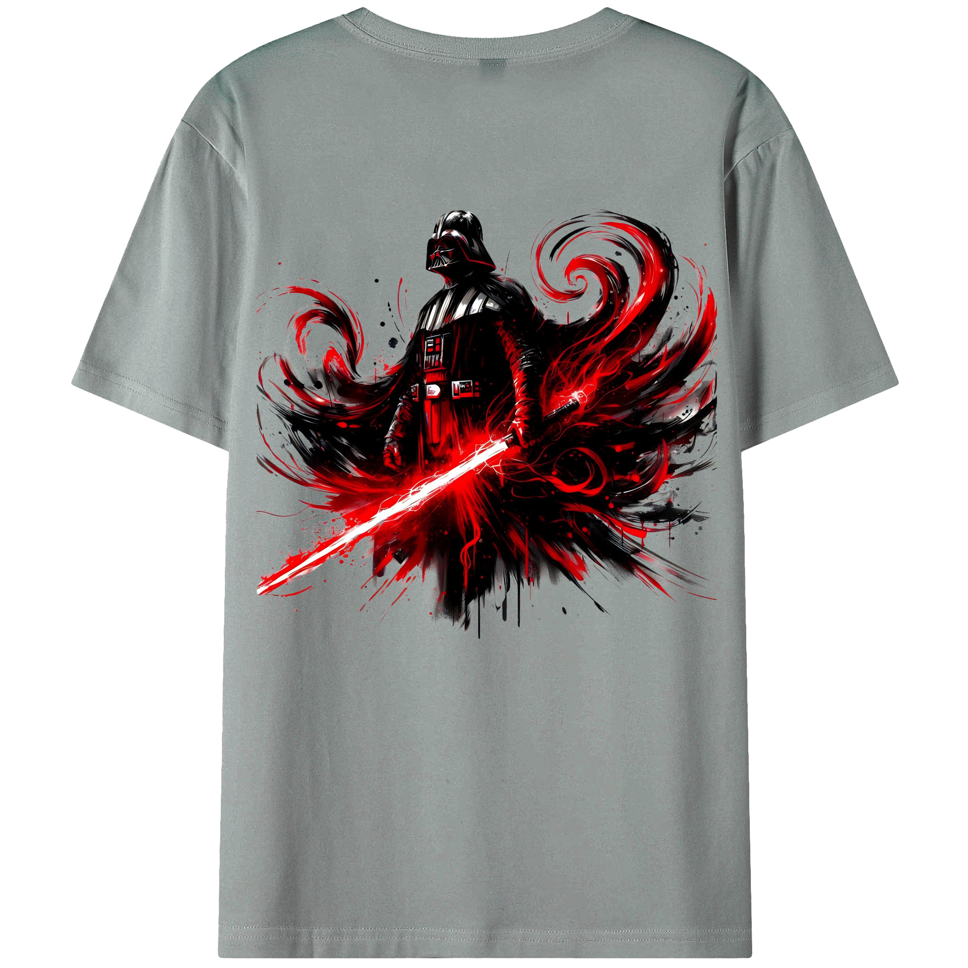（画像用） スター・ウォーズ Star Wars 綿100％ メンズ半袖Tシャツ（バックプリント） 通気性